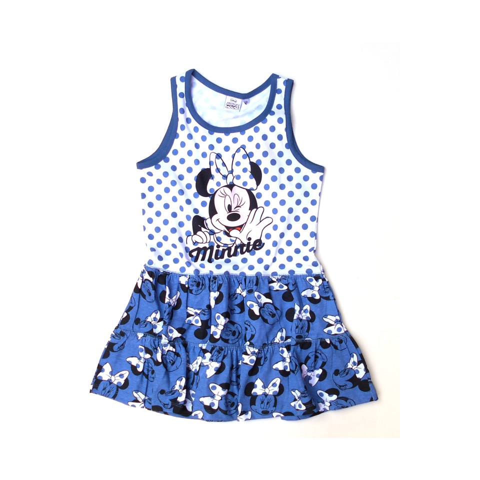 Rochie Minnie Mouse albastra