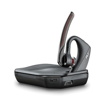 Casca Bluetooth Plantronics Voyager 5240 + Incarcator portabil, 4 microfoane, Caller ID, baterie 7-21 ore, Black Casca Bluetooth Plantronics Voyager 5240 + Incarcator portabil, 4 microfoane, Caller ID, baterie 7-21 ore, Black