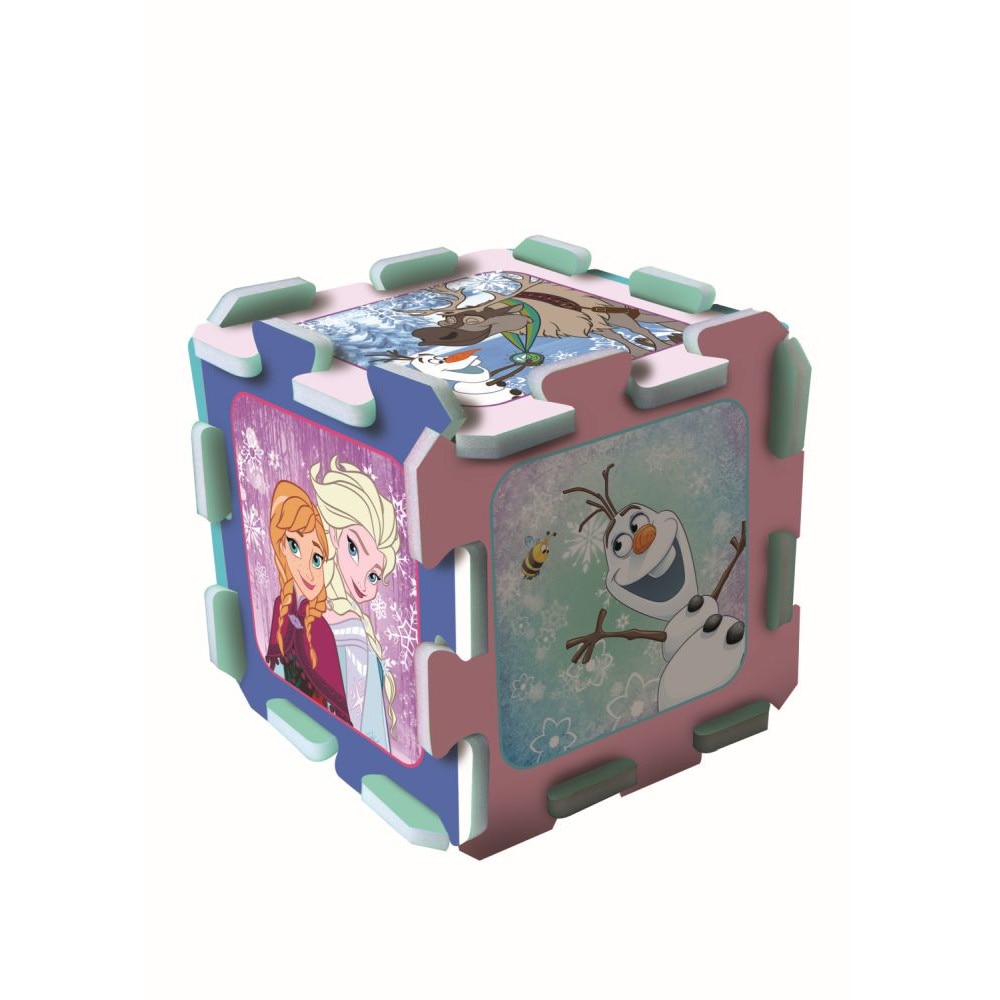 Covor puzzle din spuma Frozen 8 piese 118x60 cm