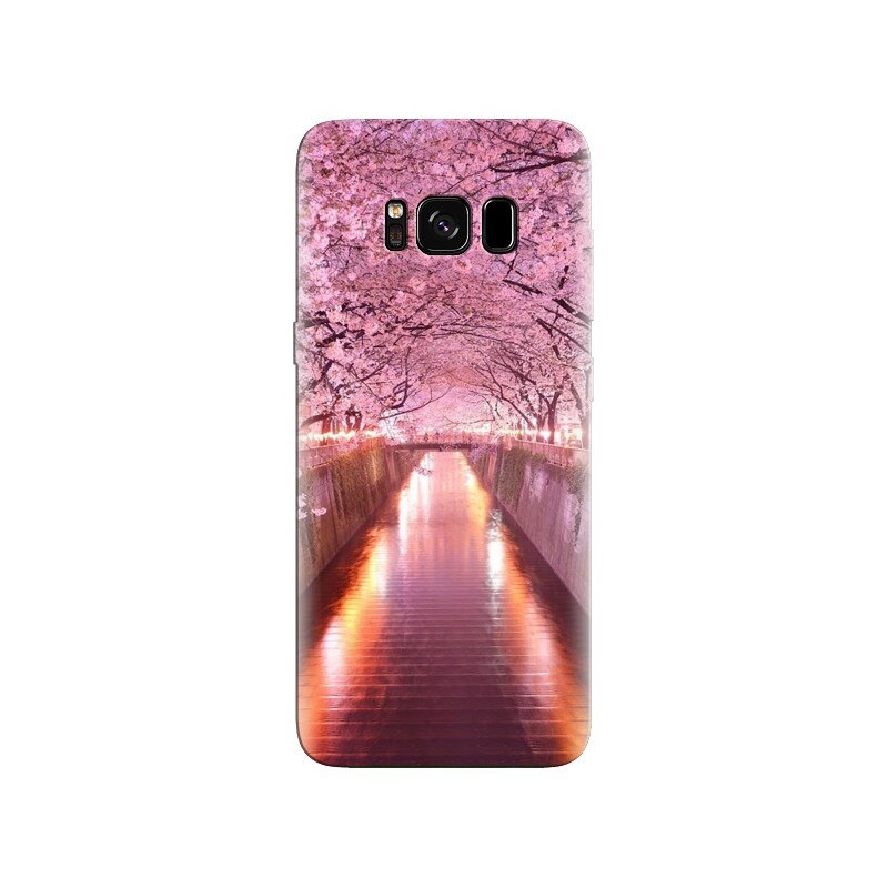 Husa Samsung S8 Pink Flower 003