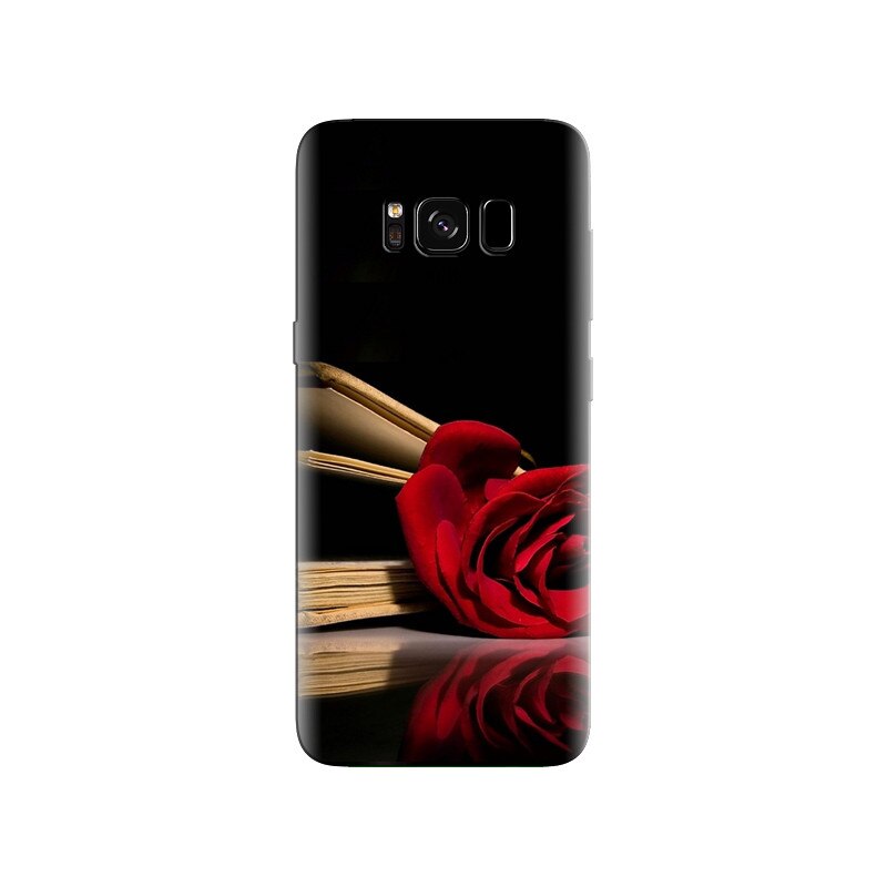 Husa Samsung S8 Red Rose 001
