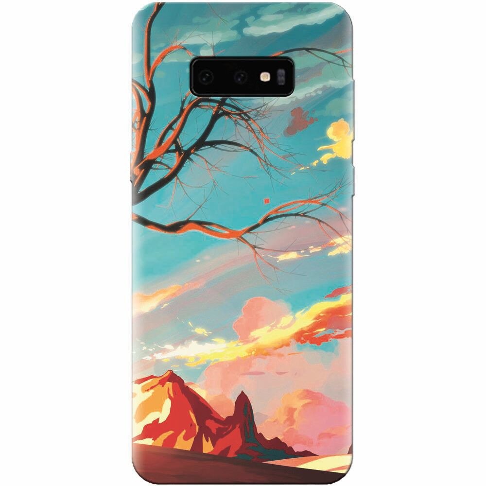 Husa silicon pentru Samsung Galaxy S10 Lite, Artistic Landscape