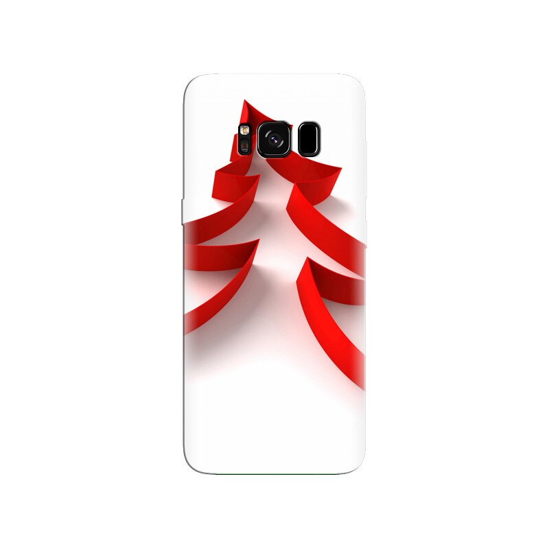 Husa Samsung S8 Plus Red Ribbon Christmas Tree