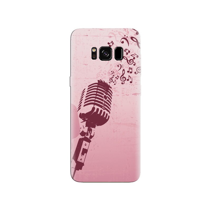 Husa Samsung S8 Plus Retro Microphone
