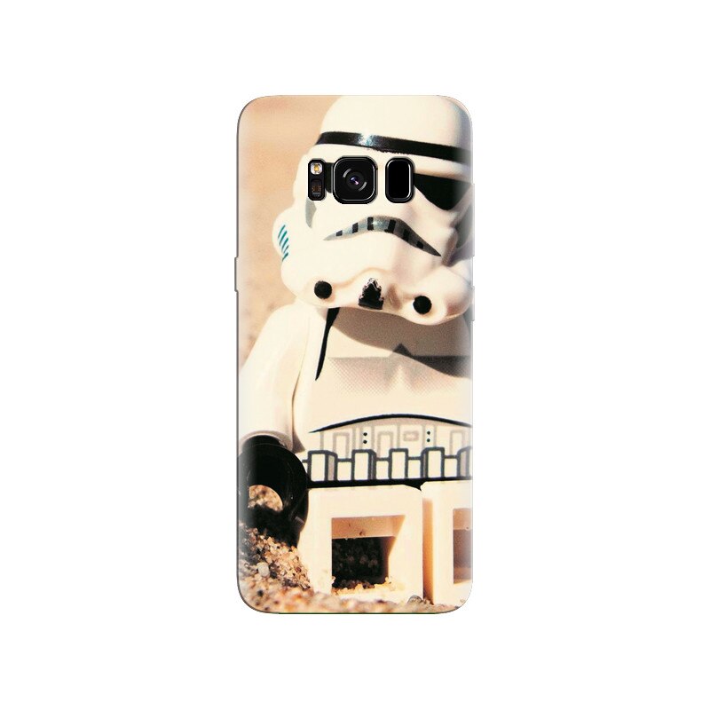 Husa Samsung S8 Robot At Desert High Resolutions