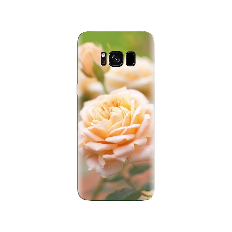 Husa Samsung S8 Plus Rose Peach Flower Plant