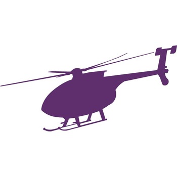 Elicopter - Sticker Decorativ - Indigo - 160 x 78 cm Elicopter - Sticker Decorativ - Indigo - 160 x 78 cm