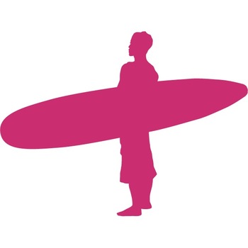 Surful - Sticker Decorativ - Magenta - 90 x 68 cm Surful - Sticker Decorativ - Magenta - 90 x 68 cm