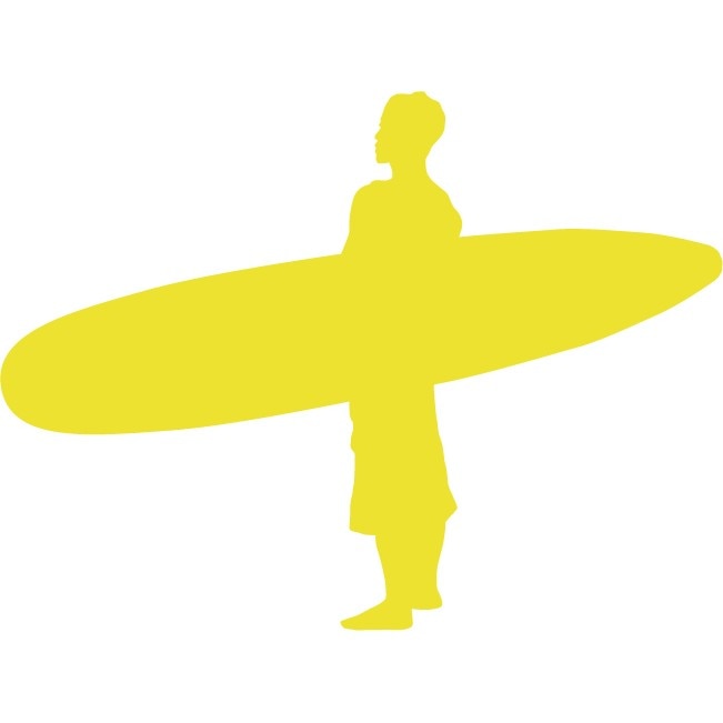 Surful - Sticker Decorativ - Lemon - 90 x 68 cm