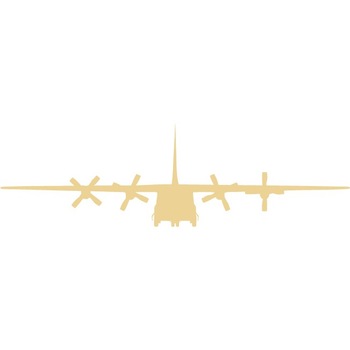 Avion - Sticker Decorativ - Bej - 203 x 60 cm Avion - Sticker Decorativ - Bej - 203 x 60 cm