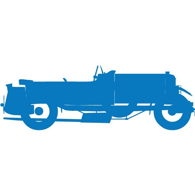 Bugatti - Sticker Decorativ - Albastru - 135 x 45 cm