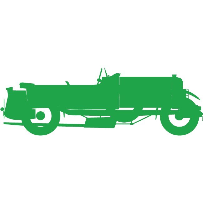 Bugatti - Sticker Decorativ - Verde - 135 x 45 cm