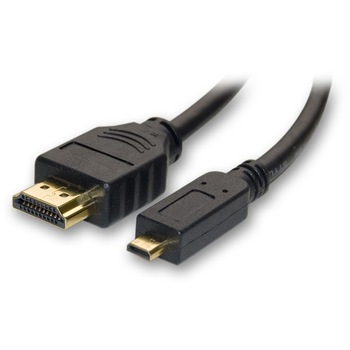 Cablu Micro HDMI pentru transmiterea datelor pe televizor HDTV, compatibil cu toate camerele video sport SJCAM Cablu Micro HDMI pentru transmiterea datelor pe televizor HDTV, compatibil cu toate camerele video sport SJCAM