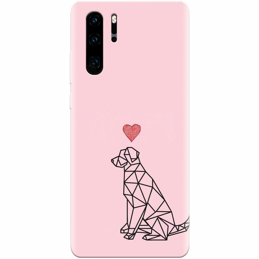 Husa silicon pentru Huawei P30 Pro, Love Dog