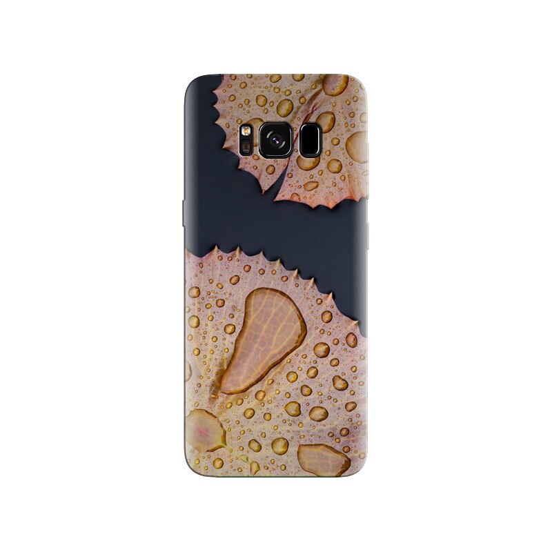 Husa Samsung S8 Plus Stock Smartphone Autumn Leaves Dew Drops