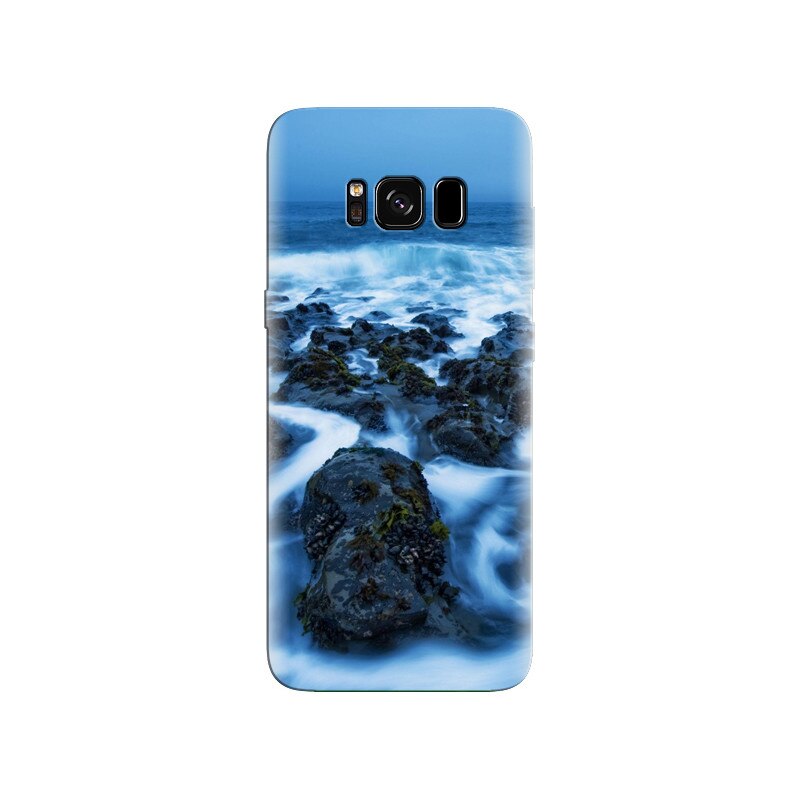 Husa Samsung S8 Sea Rocks Covered In Mist