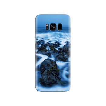 Husa Samsung S8 Sea Rocks Covered In Mist Husa Samsung S8 Sea Rocks Covered In Mist