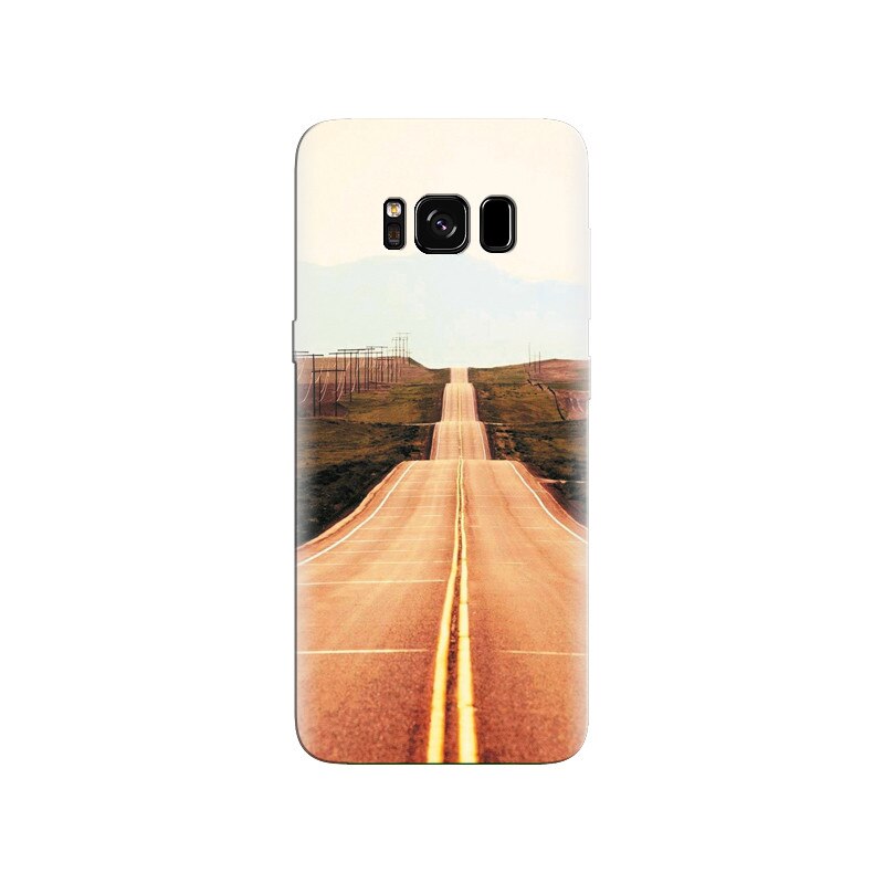 Husa Samsung S8 Plus Sunset Time Road