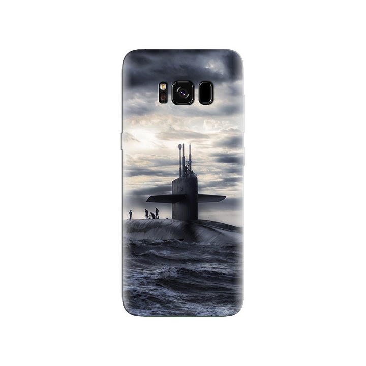 Husa din silicon compatibila cu Samsung Galaxy S8 - model Submarine