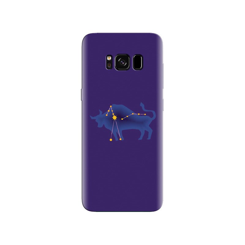 Husa Samsung S8 Taurus Zodiac With Light Blue Background Hqs