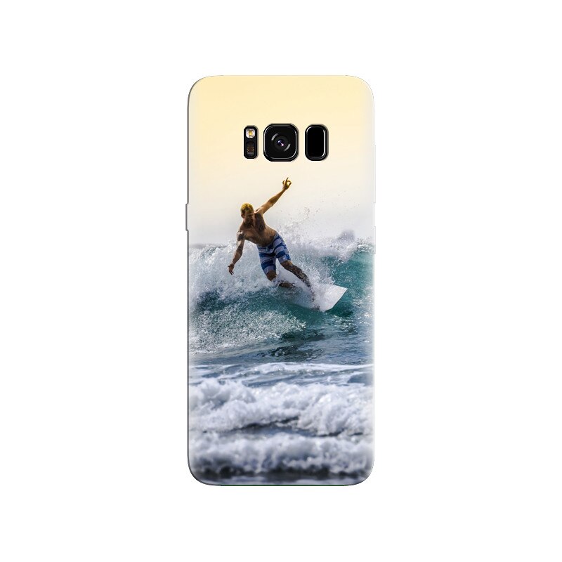 Husa Samsung S8 Surfer Surfboard Sea Waves Horizon