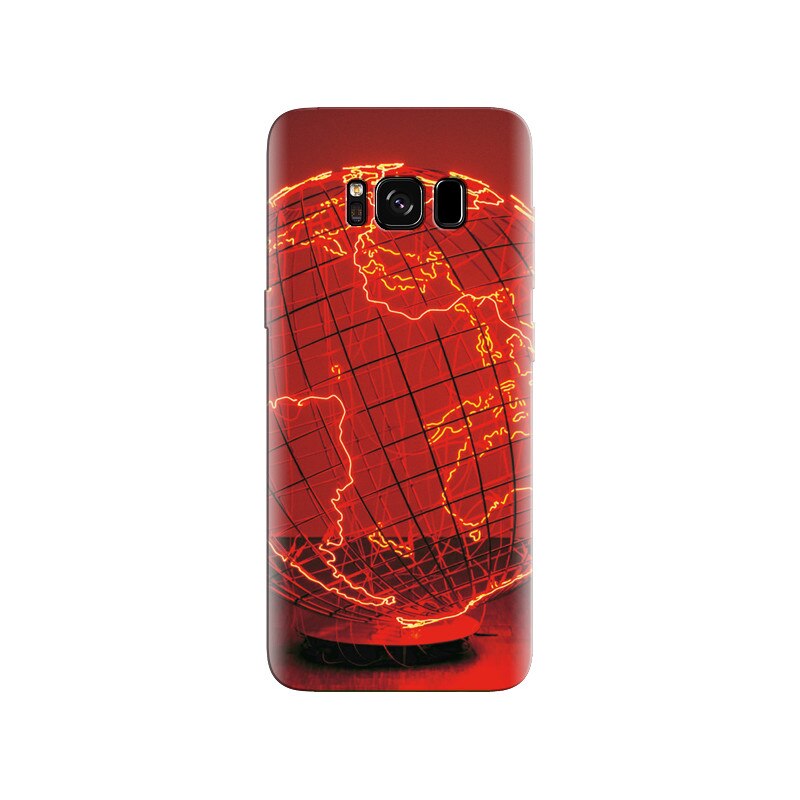 Husa Samsung S8 Plus World Global Digital Map