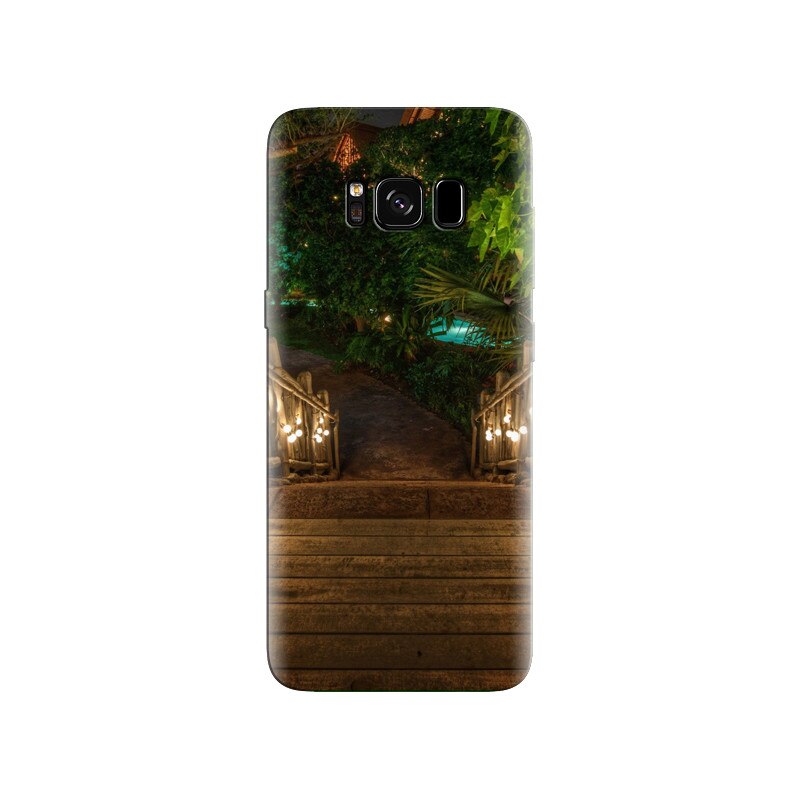Husa Samsung S8 Wooden Stairs Island