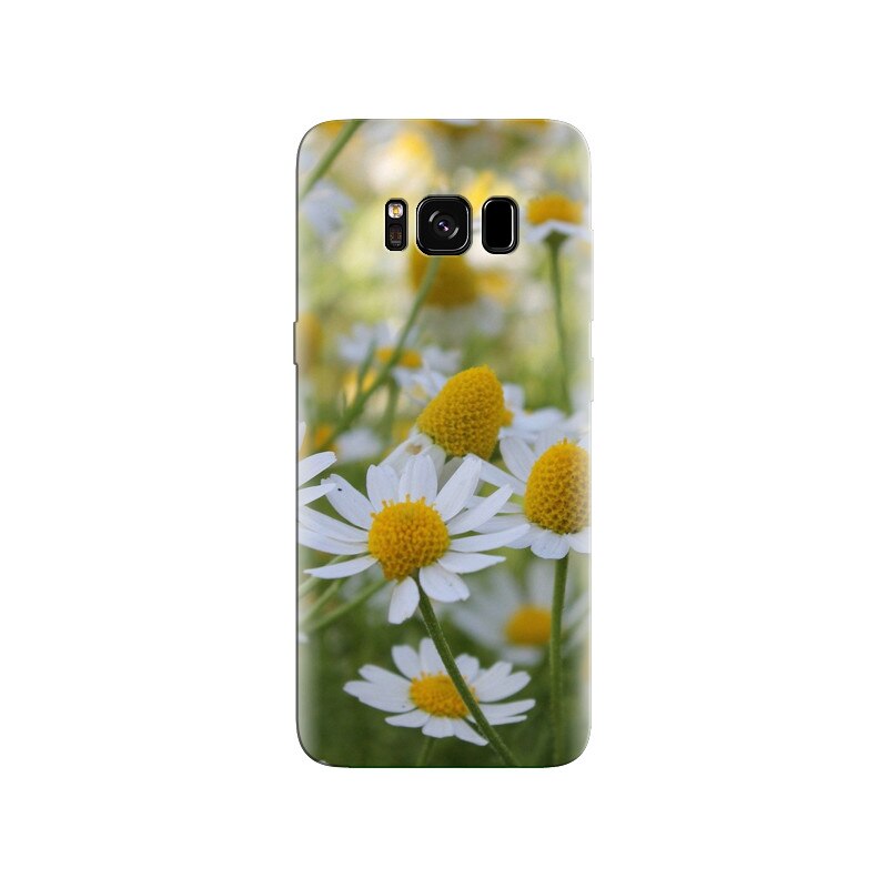 Husa Samsung S8 White Flower Cellphone