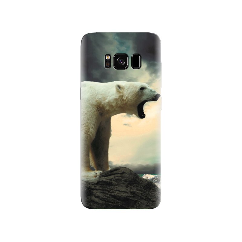 Husa Samsung S8 White Predator Bear