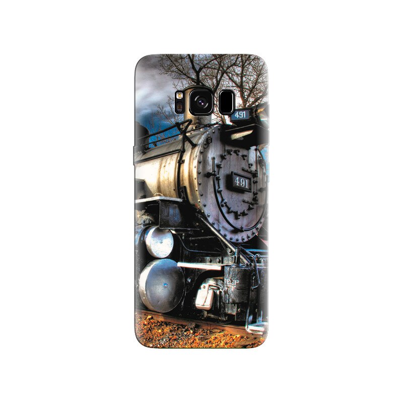 Husa Samsung S8 Plus World Best Technology Trains Background