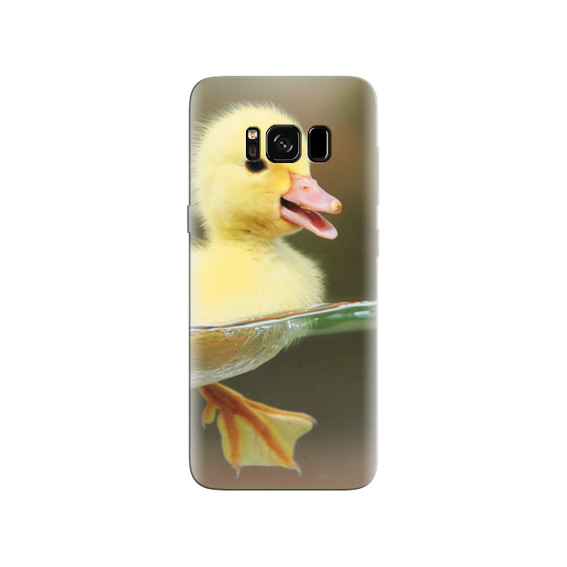 Husa Samsung S8 Plus Yellow Cute Baby Duck Background Images