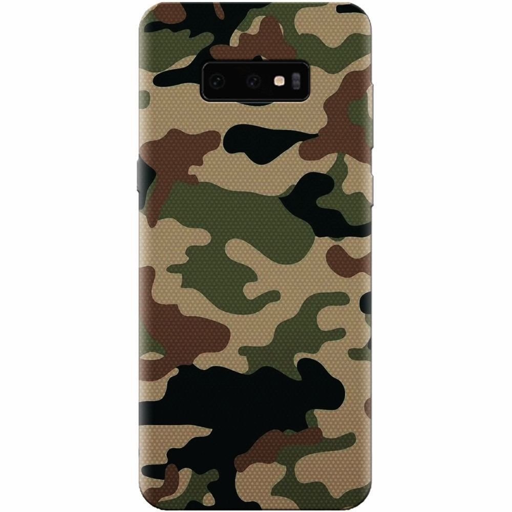 Husa silicon pentru Samsung Galaxy S10 Lite, Camuflaj