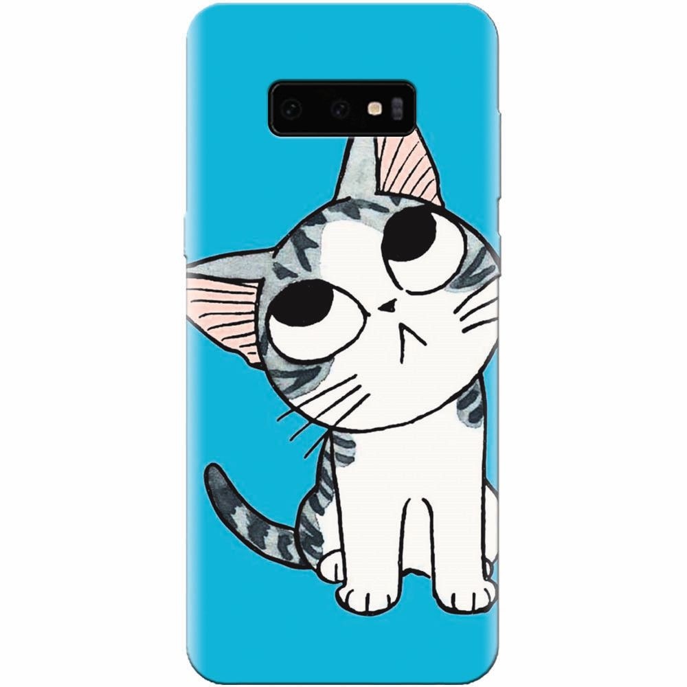 Husa silicon pentru Samsung Galaxy S10 Lite, Cat Lovely Cartoon