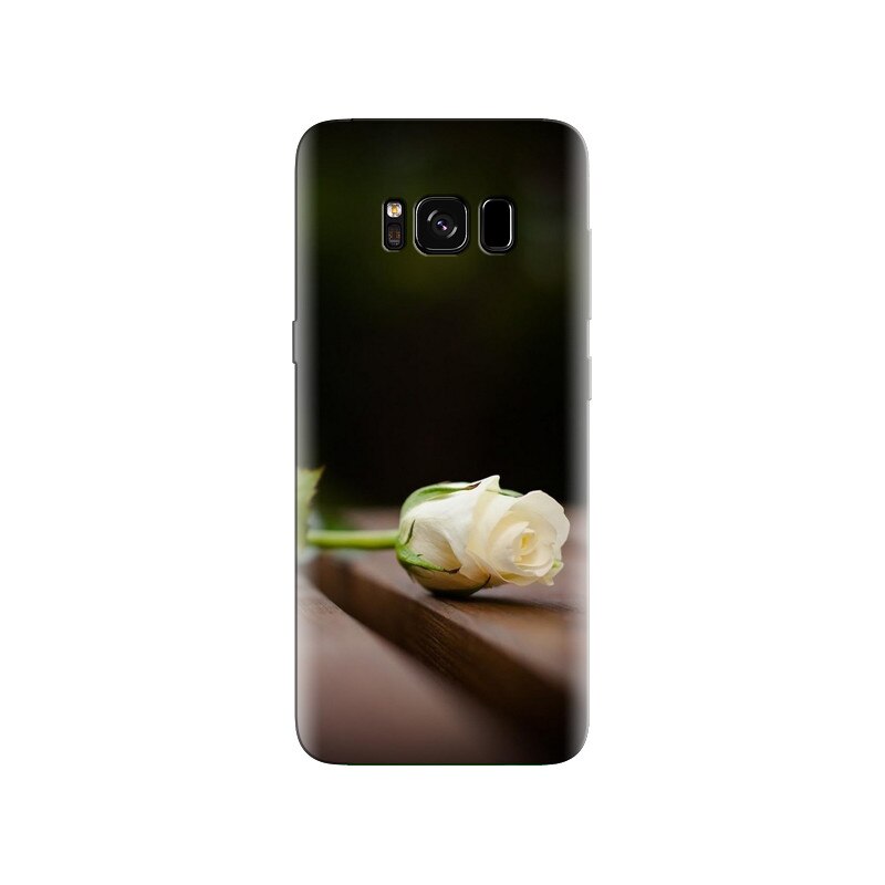 Husa Samsung S8 White Flower 003