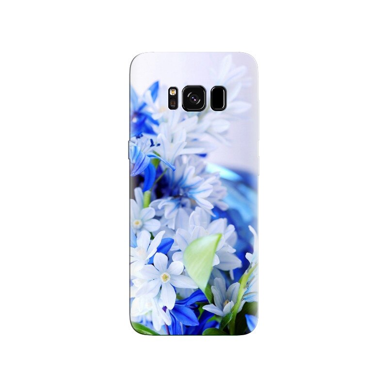 Husa Samsung S8 Plus White Flower 002