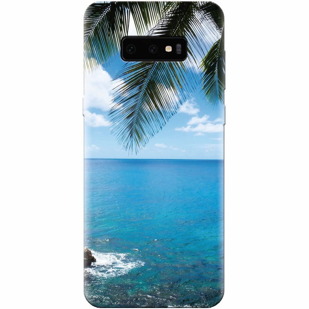 Husa silicon pentru Samsung Galaxy S10 Lite, Coastline