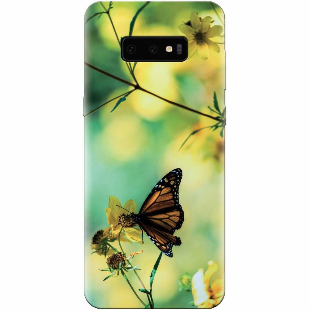 Husa silicon pentru Samsung Galaxy S10 Lite, Butterfly