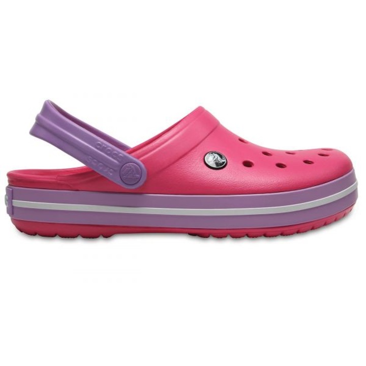 Papuci Crocs CROCBAND Paradise pink/Iris, 38/39