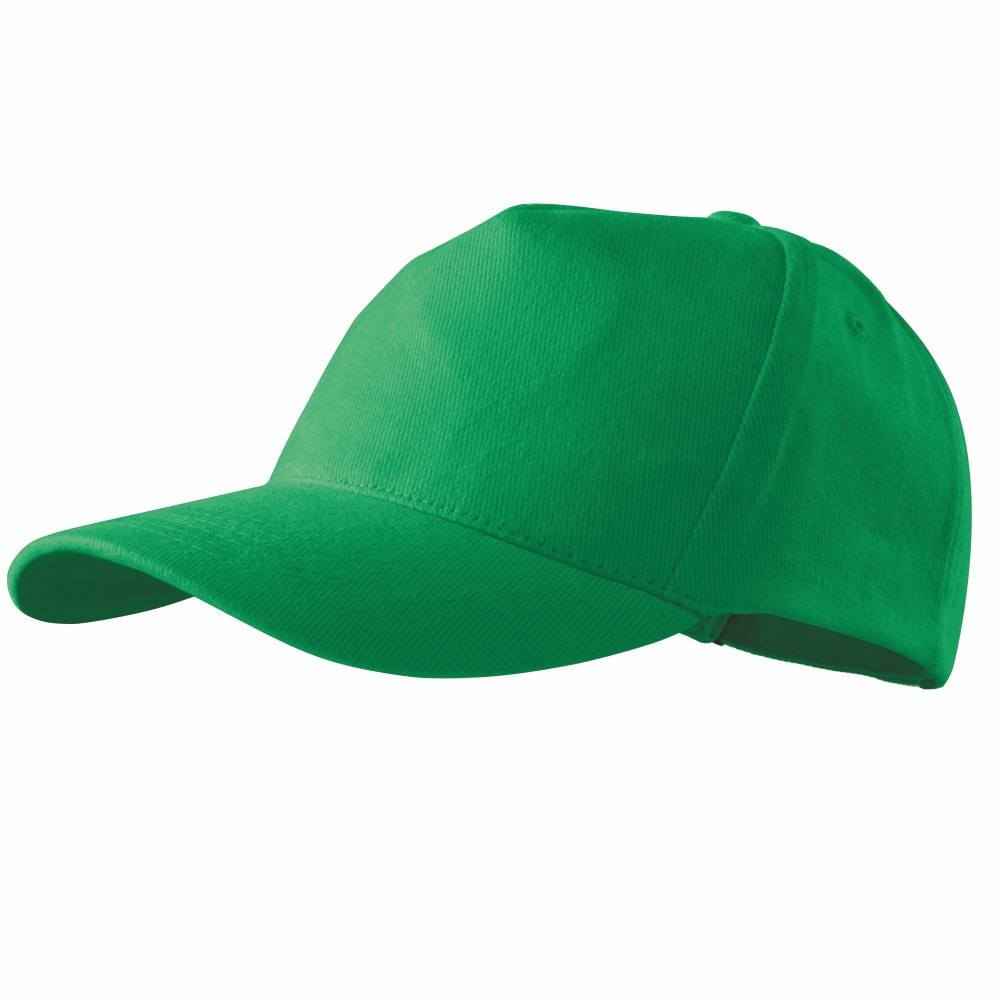 Sapca pentru adulti 5P, 100% Bumbac, Verde