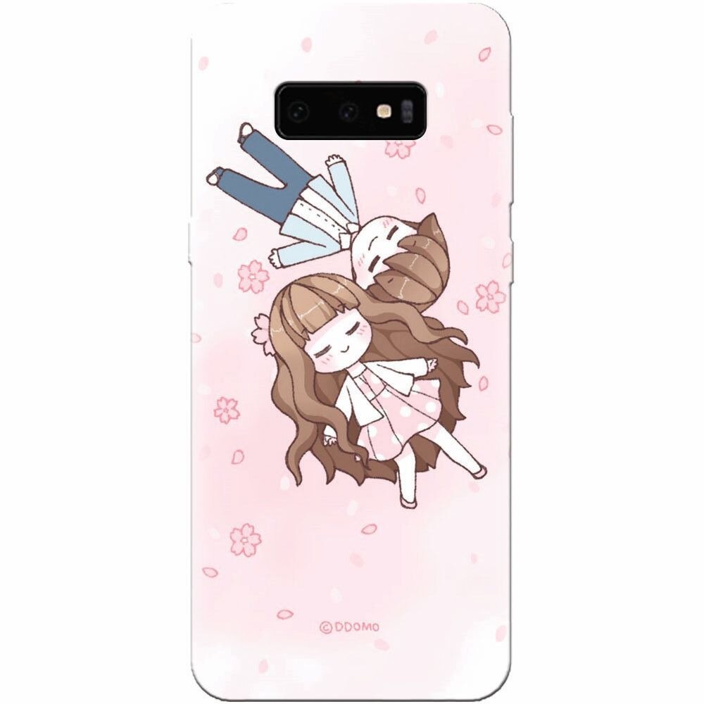 Husa silicon pentru Samsung Galaxy S10 Lite, Cute Couple