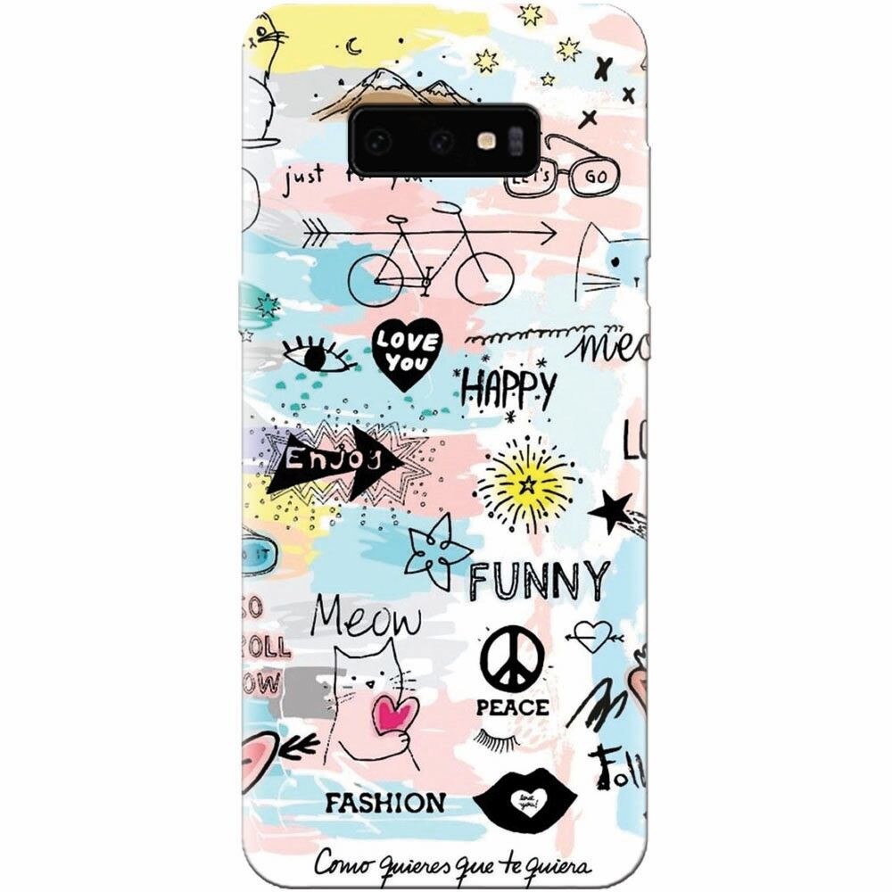 Husa silicon pentru Samsung Galaxy S10 Lite, Enjoy