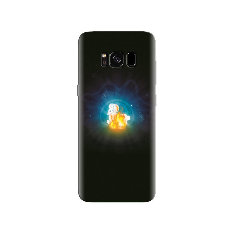 Husa Samsung S8 Plus Aries Zodiac With Blue Background