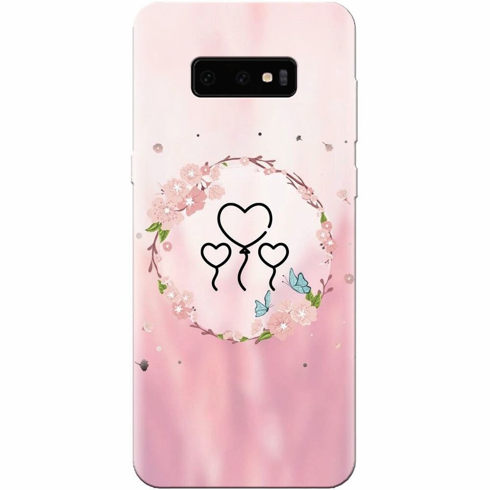 Husa silicon pentru Samsung Galaxy S10 Lite, Heart Baloons