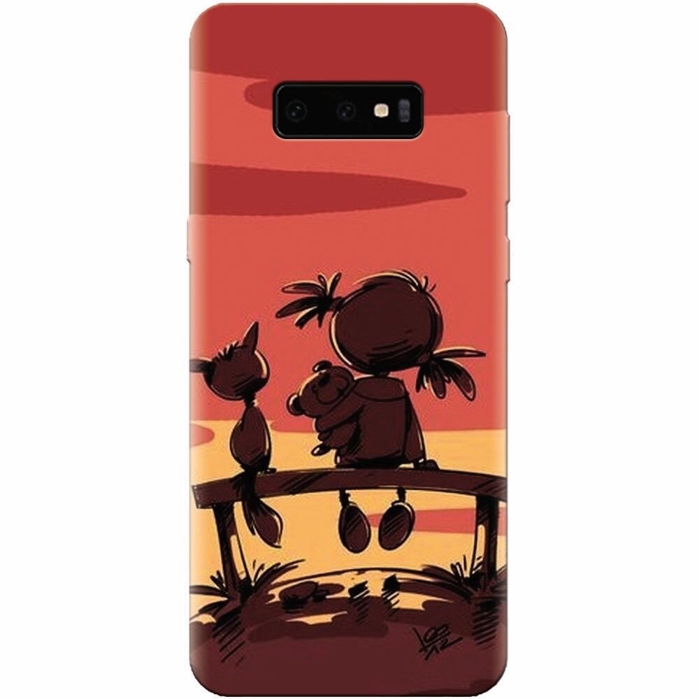 Husa silicon pentru Samsung Galaxy S10 Lite, Lovely Sunsets