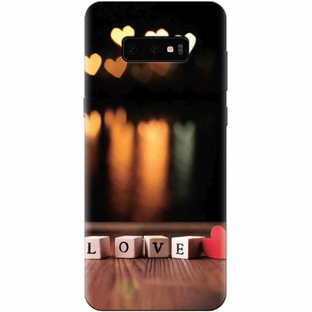 Husa silicon pentru Samsung Galaxy S10 Lite, Love 003