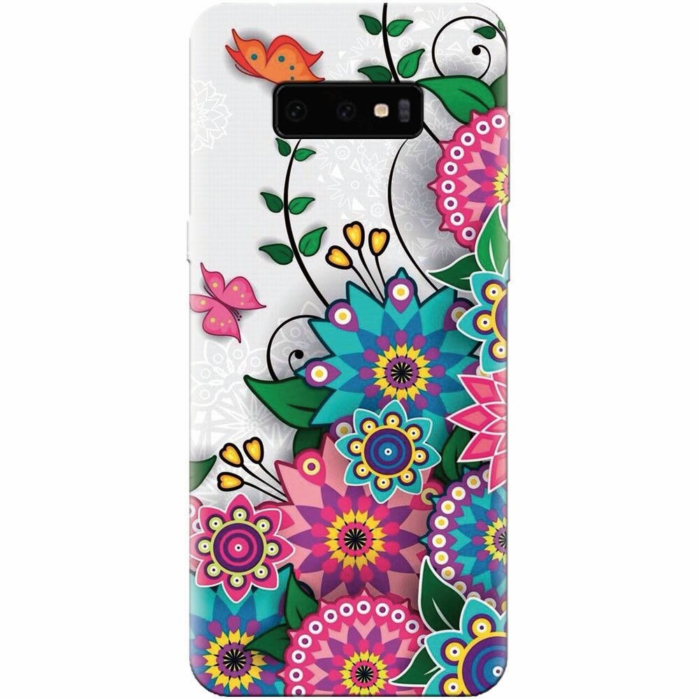Husa silicon pentru Samsung Galaxy S10 Lite, Mandala Flowers