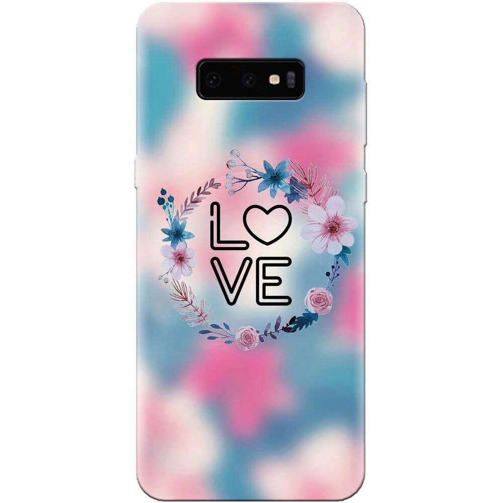 Husa silicon pentru Samsung Galaxy S10 Lite, Love 001