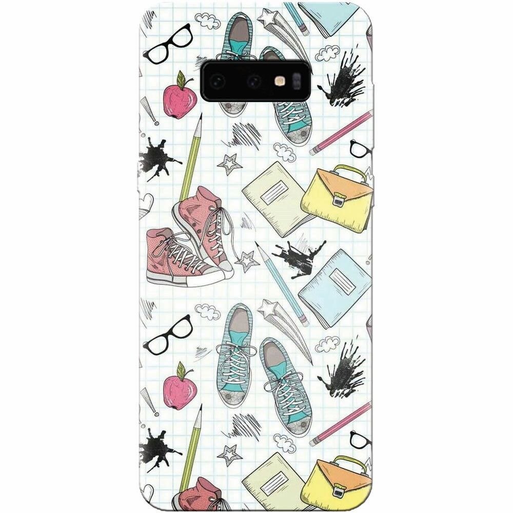 Husa silicon pentru Samsung Galaxy S10 Lite, School