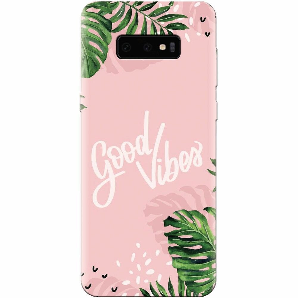 Husa silicon pentru Samsung Galaxy S10 Lite, Good Vibes