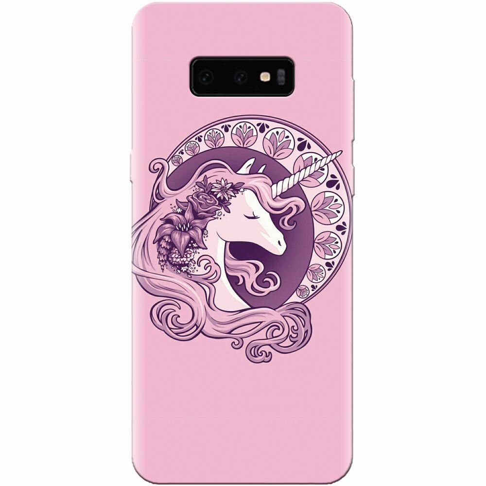 Husa silicon pentru Samsung Galaxy S10 Lite, Purple Unicorn